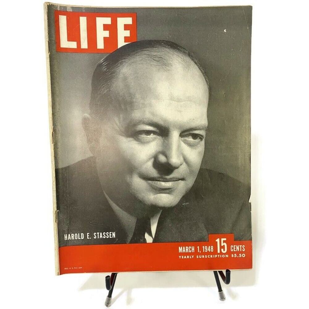 Life Magazine March 1 1948 Wallace Gives Democrats a Scare
